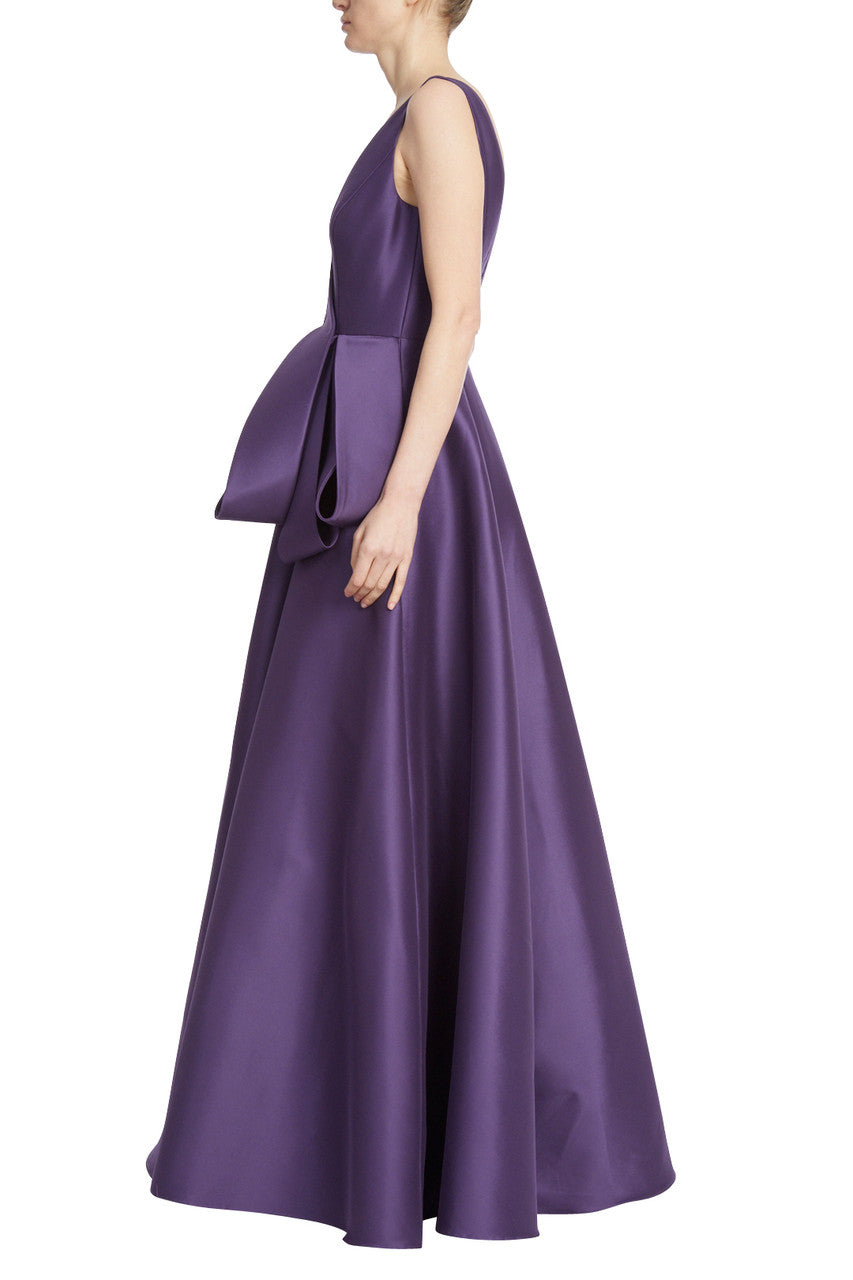 Eggplant | Violet Loop Ballgown