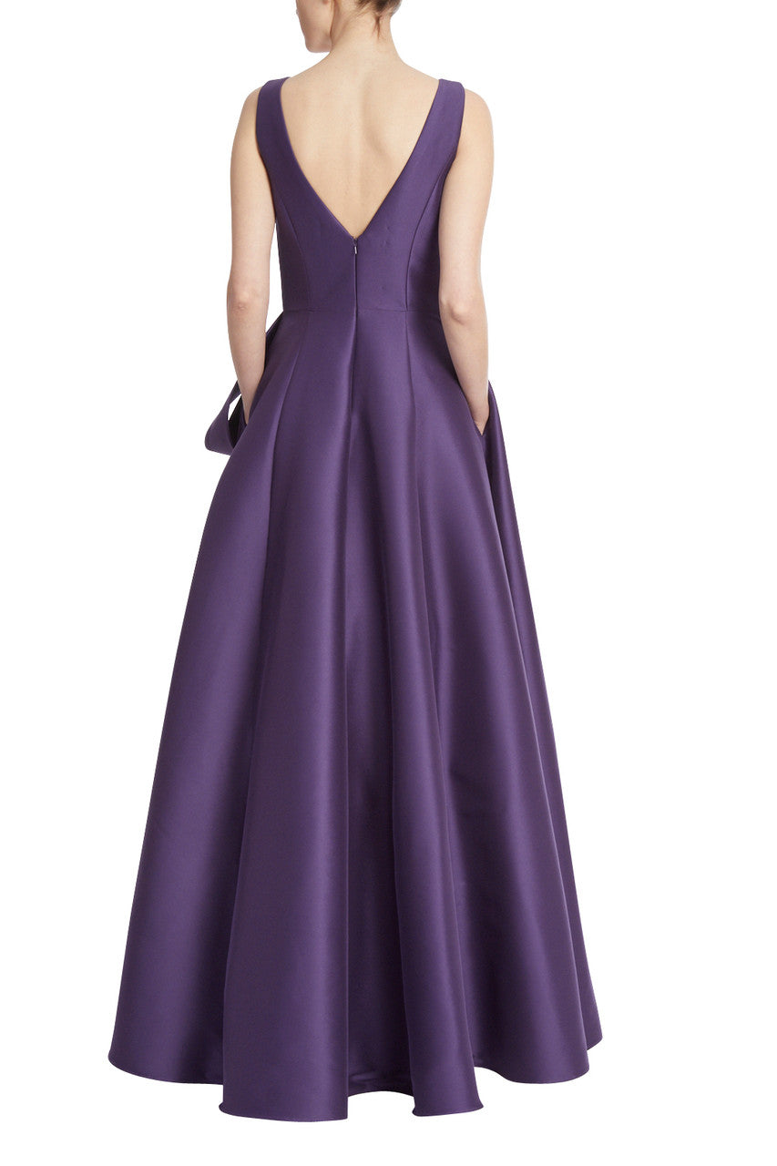 Eggplant | Violet Loop Ballgown