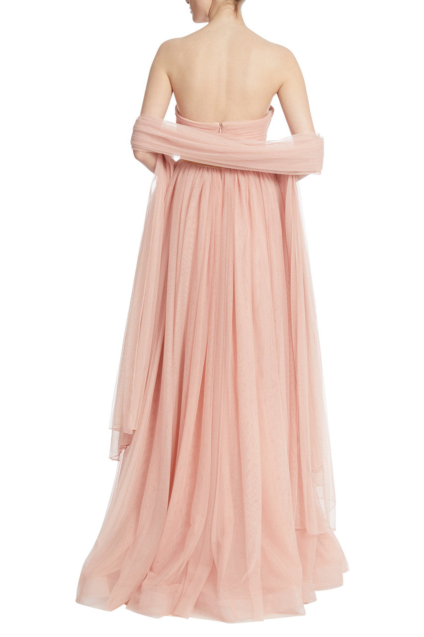 Blush | Princess Strapless Tulle Ballgown