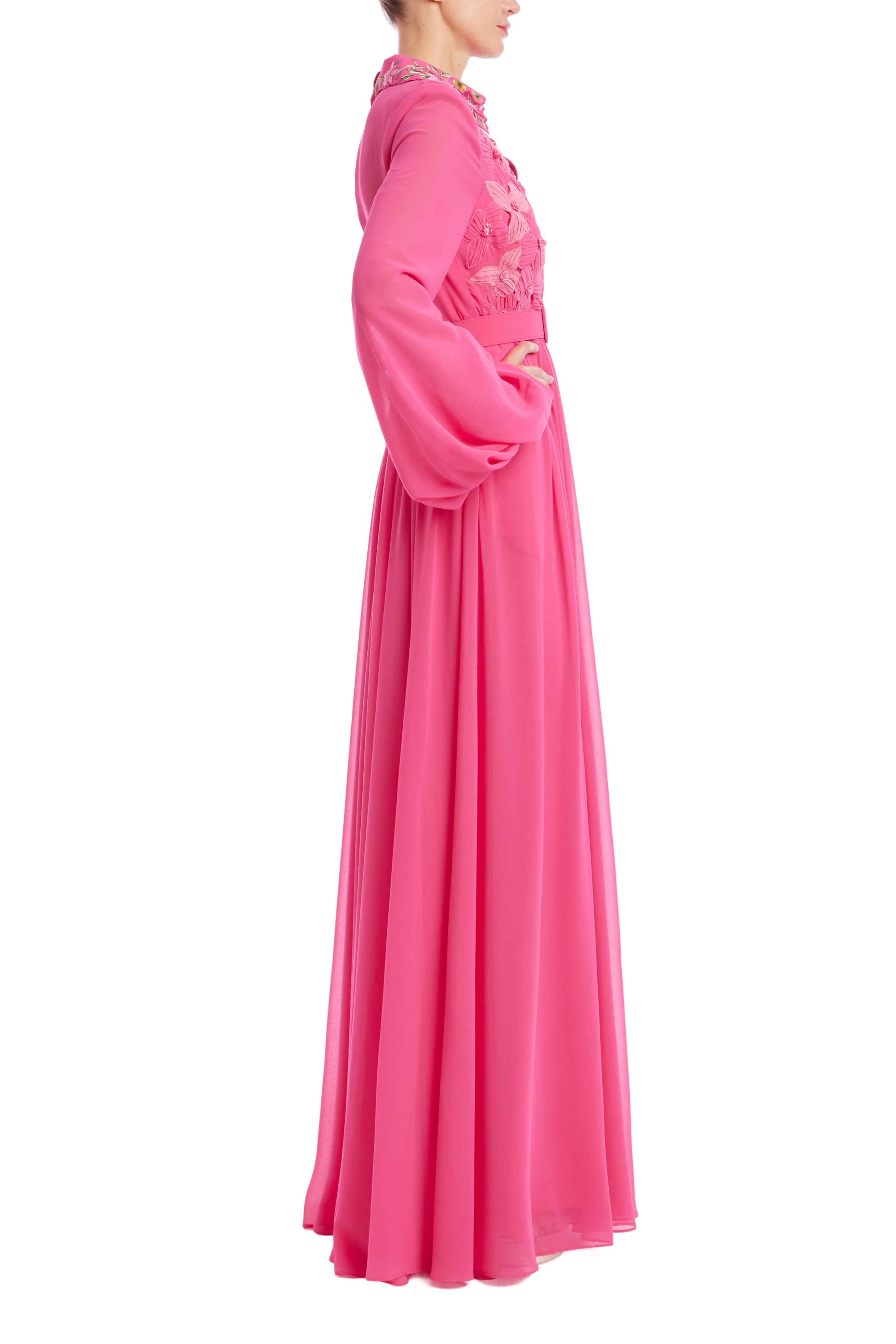 sachin and babi light blue dress Womens Long Sleeve Dresses for A Wedding Guest main image 1