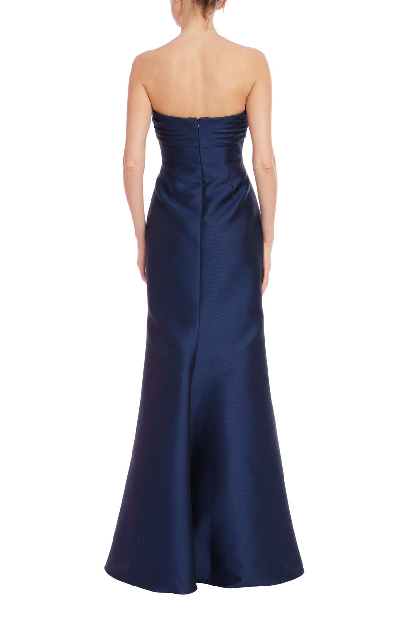 online wedding dress shopping Strapless Sweetheart Bow A-Line Gown by Badgley Mischka