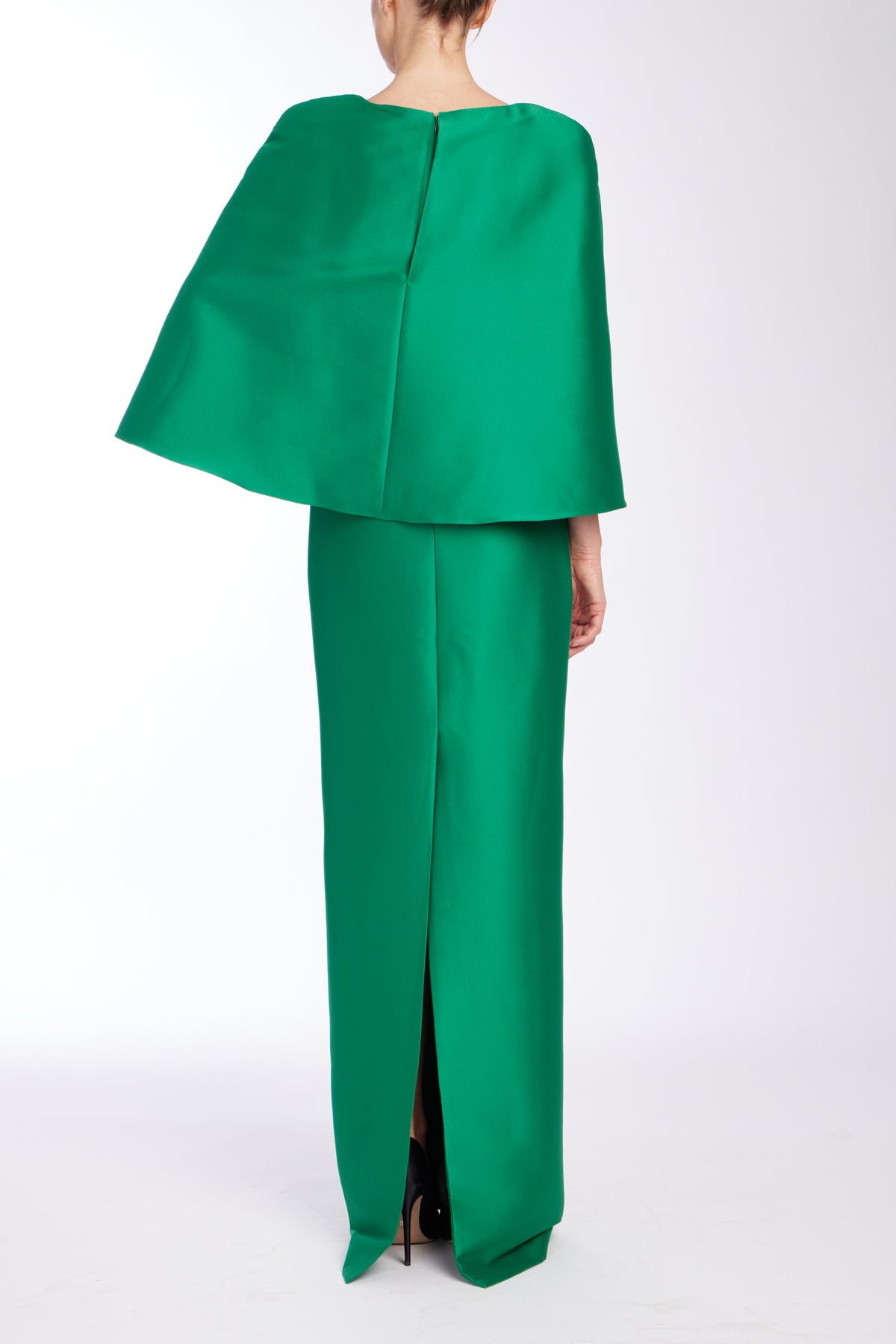 Emerald | Cape Gown Back