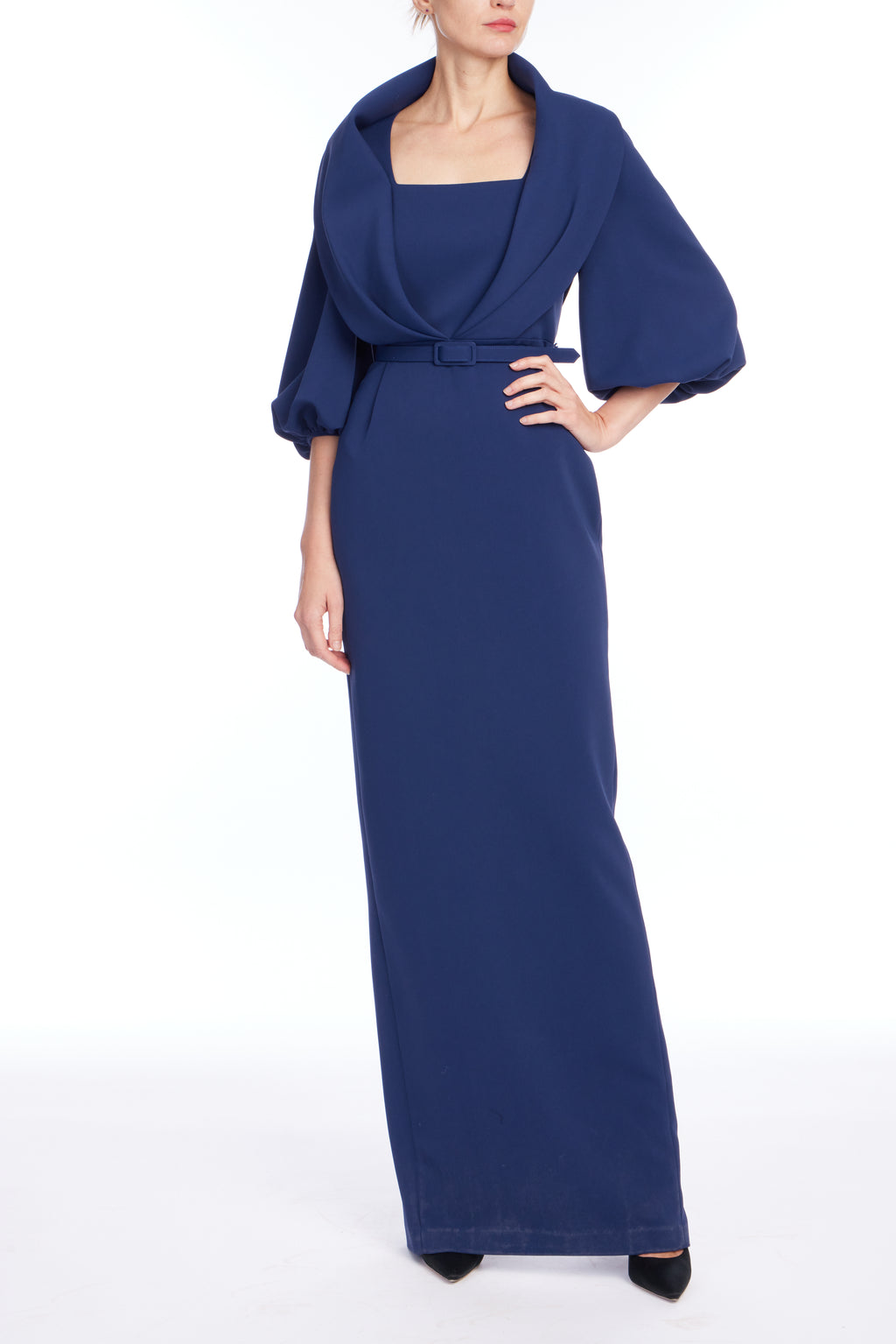 Admiral | Puff Sleeve Gown Front