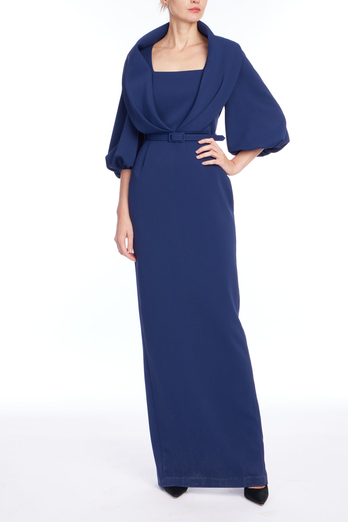 Admiral | Puff Sleeve Gown Front