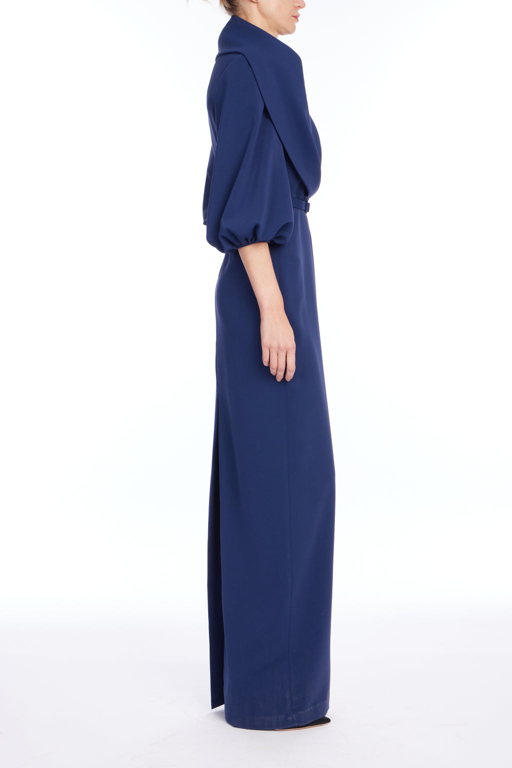 Admiral | Puff Sleeve Gown Side