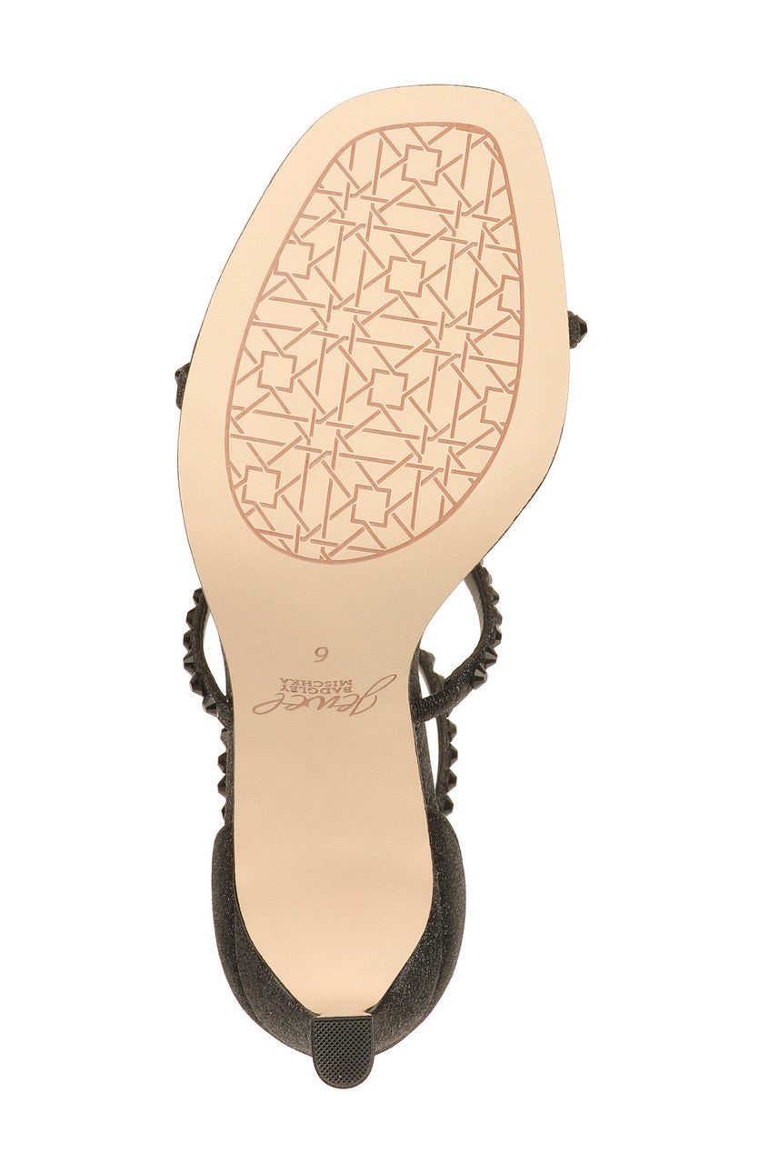 Black/ Black | Ellis Strappy Evening Heel