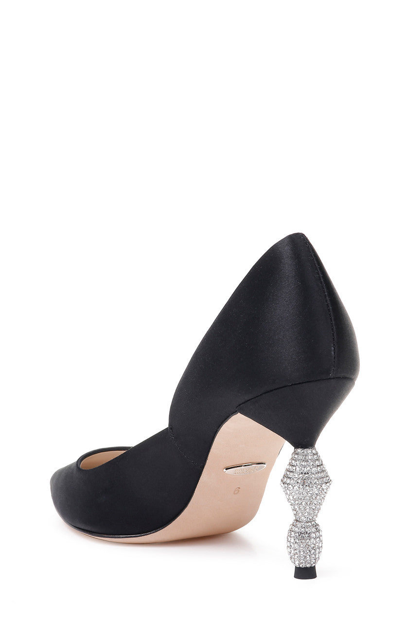 Black | Evan Pointed Toe Pump