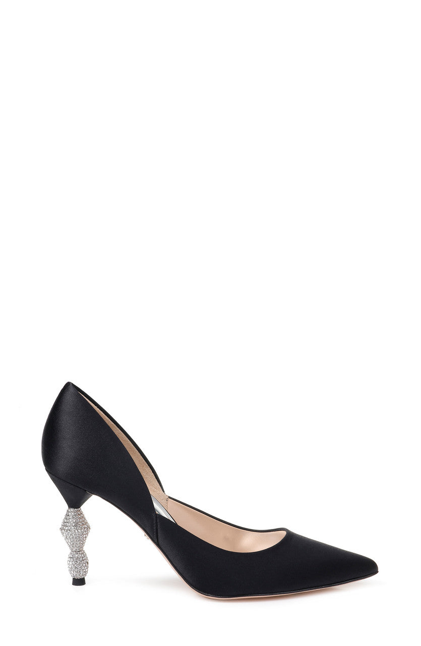 Black | Evan Pointed Toe Pump