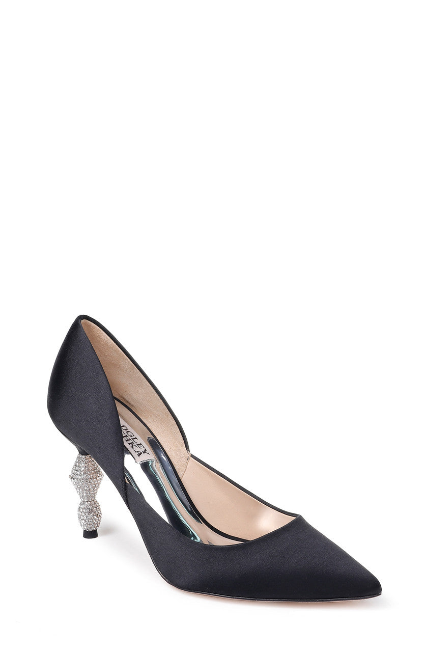 Black | Evan Pointed Toe Pump