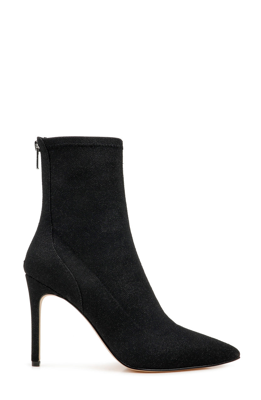 Black | Eva Pointed Toe Bootie
