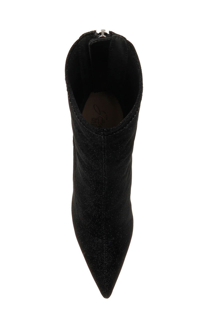 Black | Eva Pointed Toe Bootie