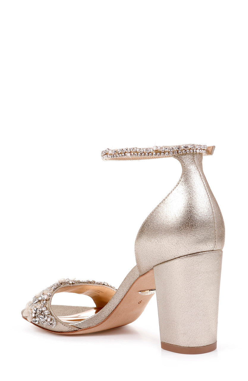 Platino | Finesse II Ankle Strap Evening Shoe