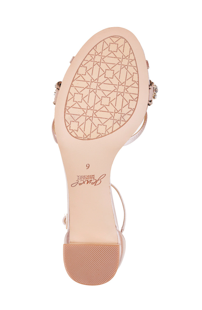 Champagne | Giona Embellished Evening Shoe