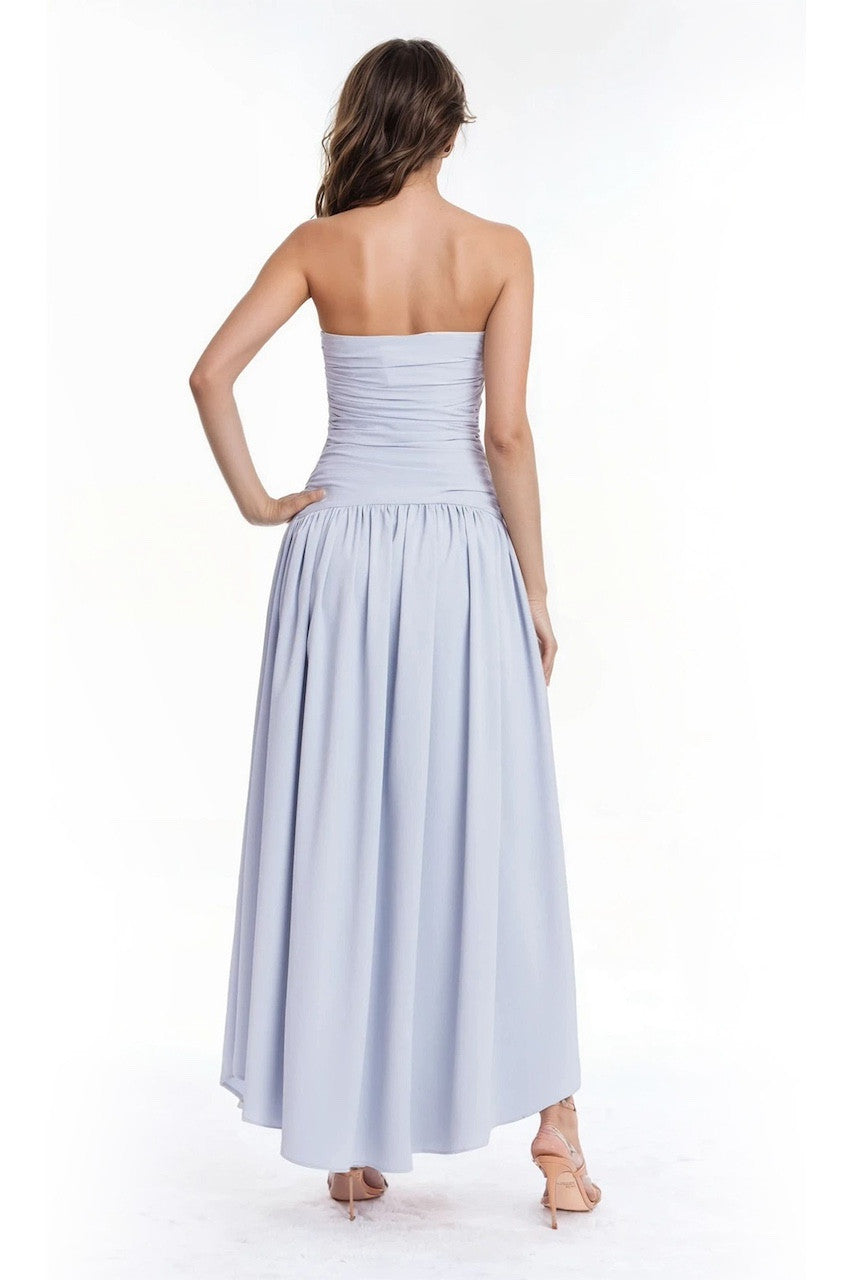 Hadley Strapless Drop Waist Gown by Jewel Badgley Mischka Hadley Strapless Drop Waist Gown by Jewel Badgley Mischka