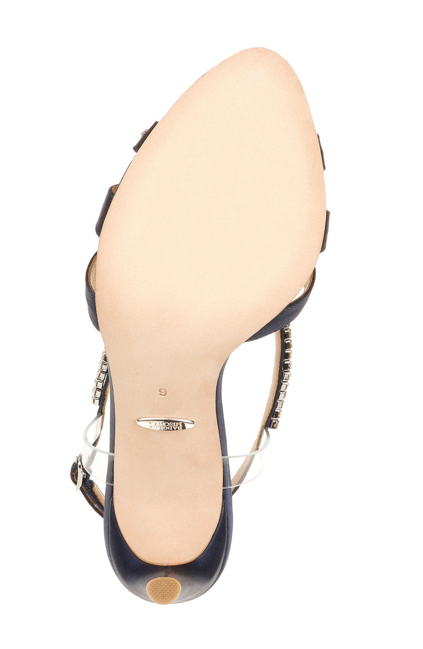 Midnight | Jacqueline Crystal Embellished Sling Back