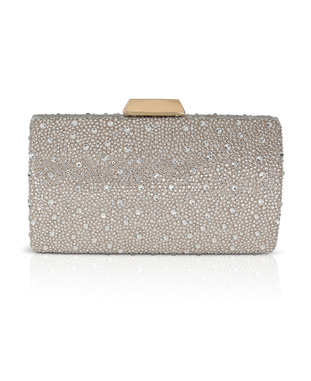 Gold | Kaylee Crystal Minaudiere