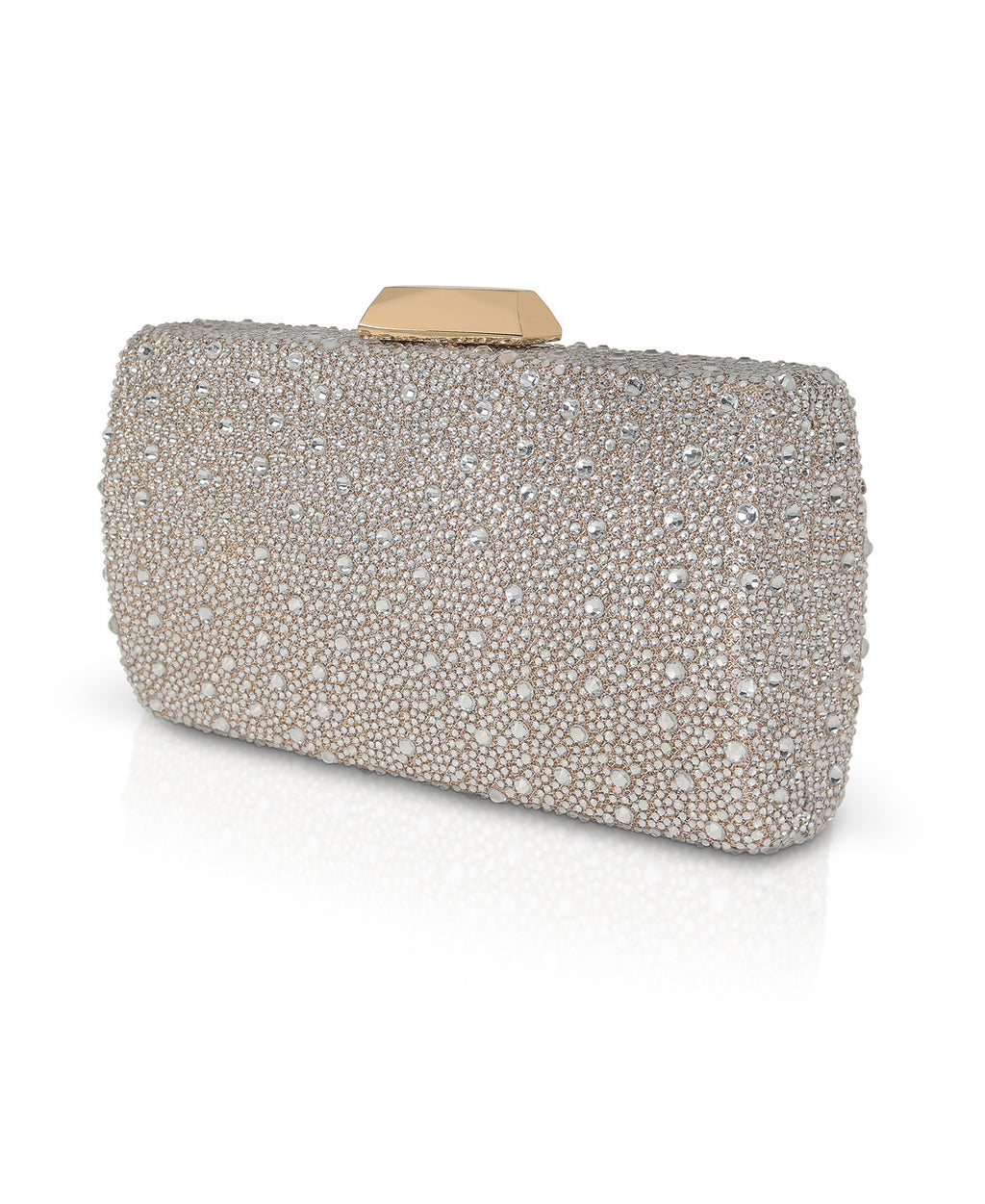 Gold | Kaylee Crystal Minaudiere
