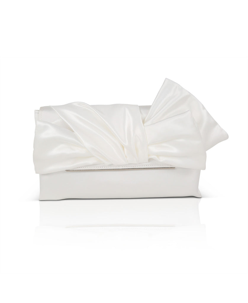 Delilah Handtied Bow Envelope Clutch by Jewel Badgley Mischka