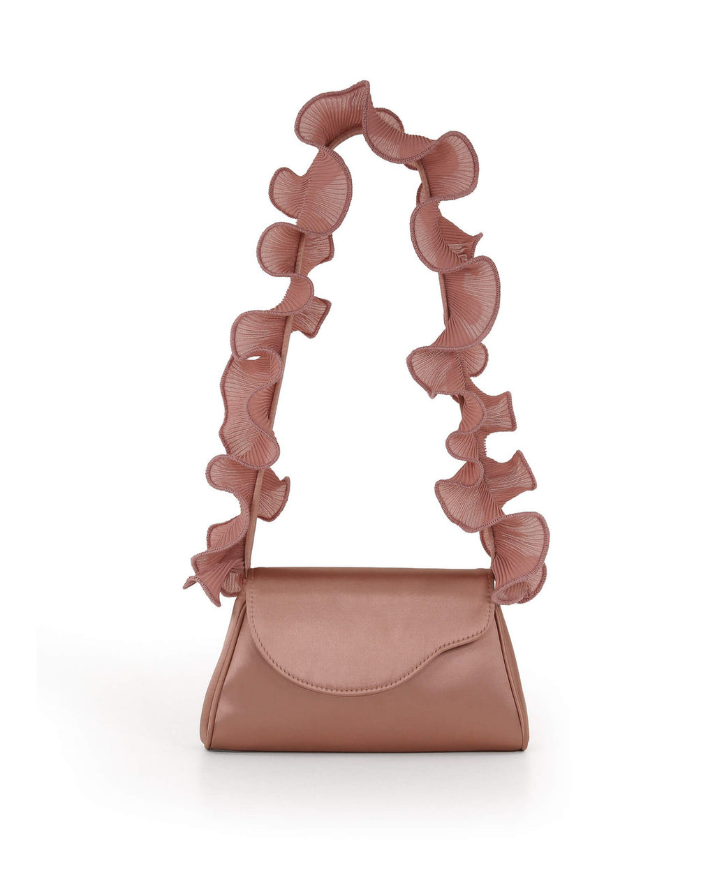 English Rose | Sophia Ruffle Strap Shoulder Bag Front