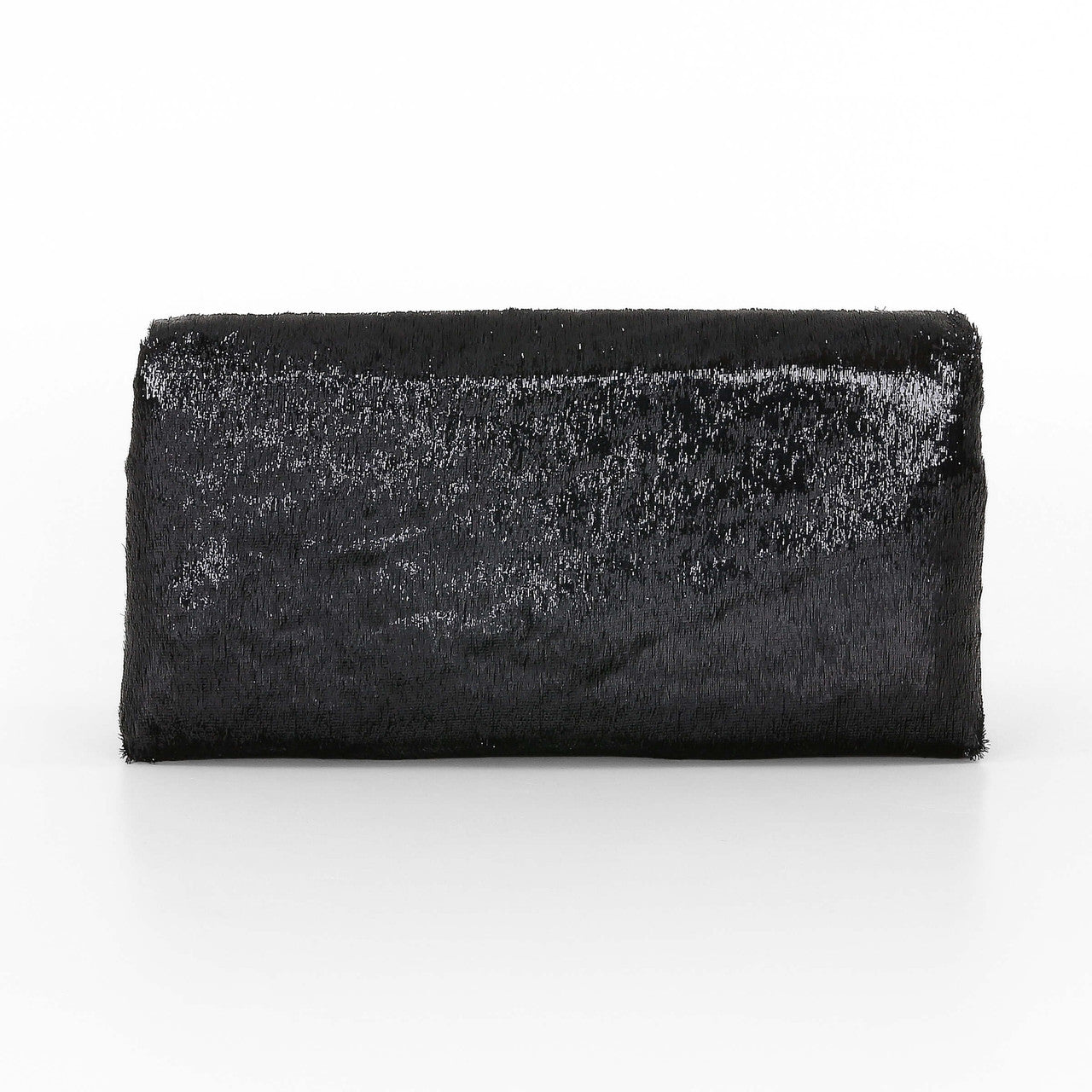 Black | Angel Soft Envelope Clutch Back
