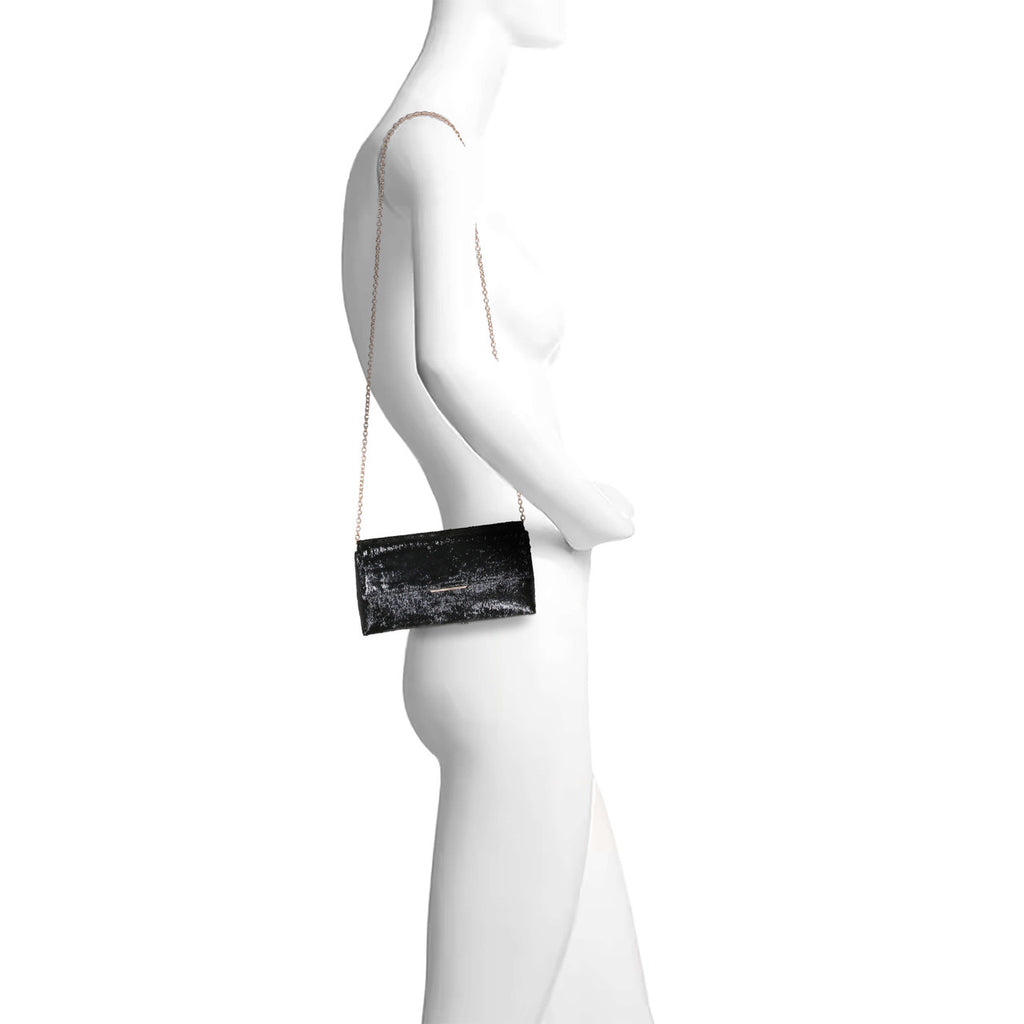 Black | Angel Soft Envelope Clutch Form