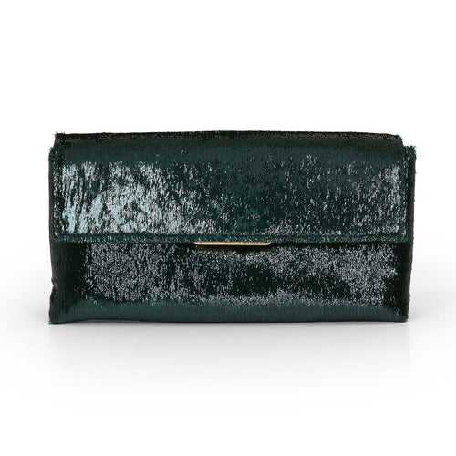 Emerald | Angel Soft Envelope Clutch Front