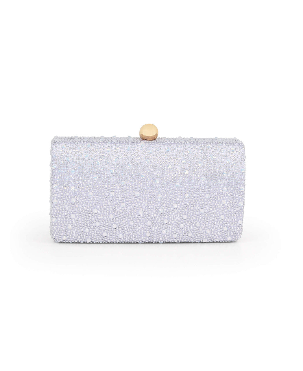 Blue | Heather Opal Crystal Minaudiere Back