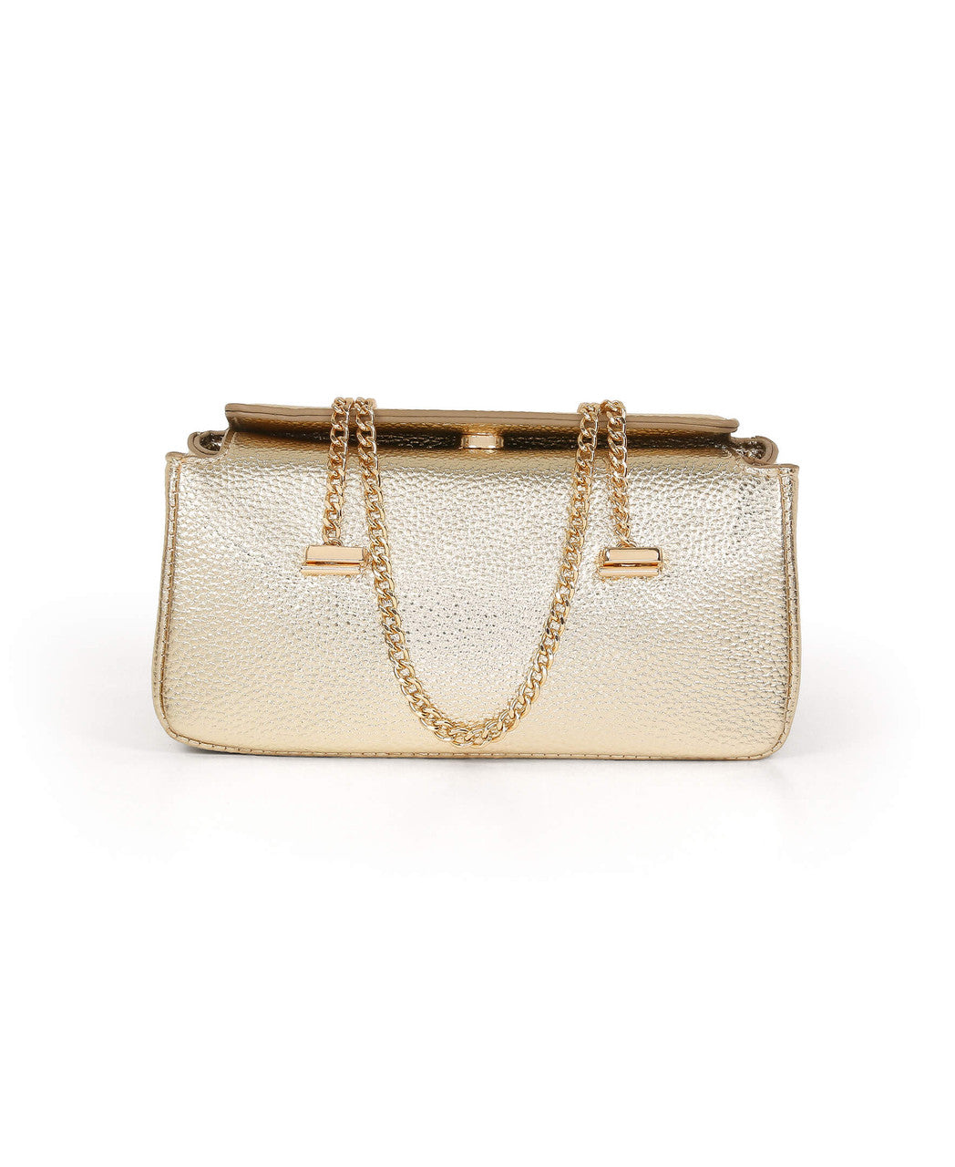 Senna Compact Faux Leather Box Clutch by Jewel Badgley Mischka