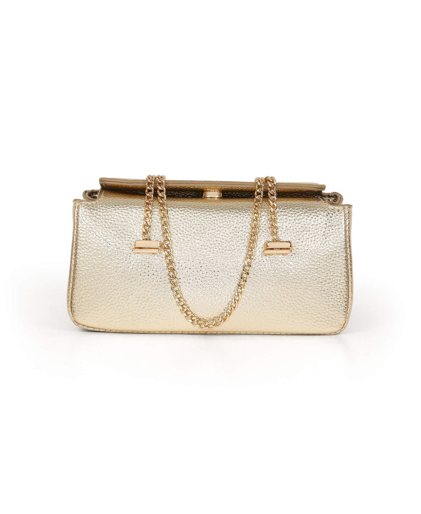 Senna Compact Faux Leather Box Clutch by Jewel Badgley Mischka