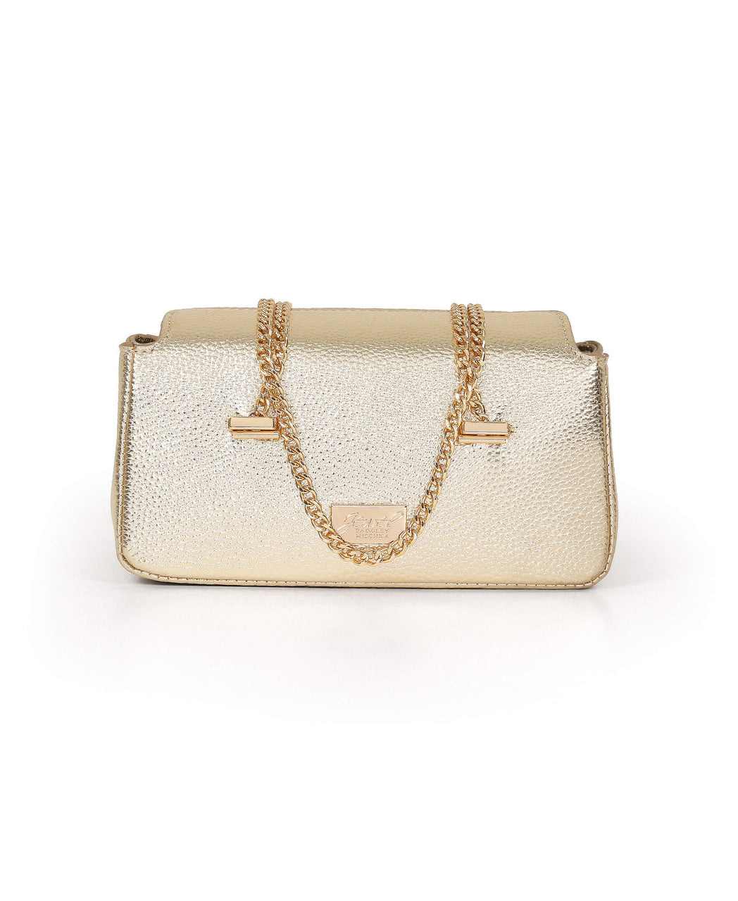 Senna Compact Faux Leather Box Clutch by Jewel Badgley Mischka