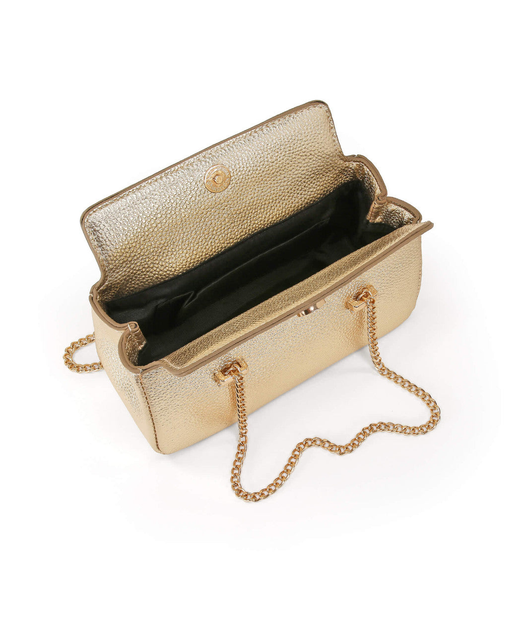 Senna Compact Faux Leather Box Clutch by Jewel Badgley Mischka