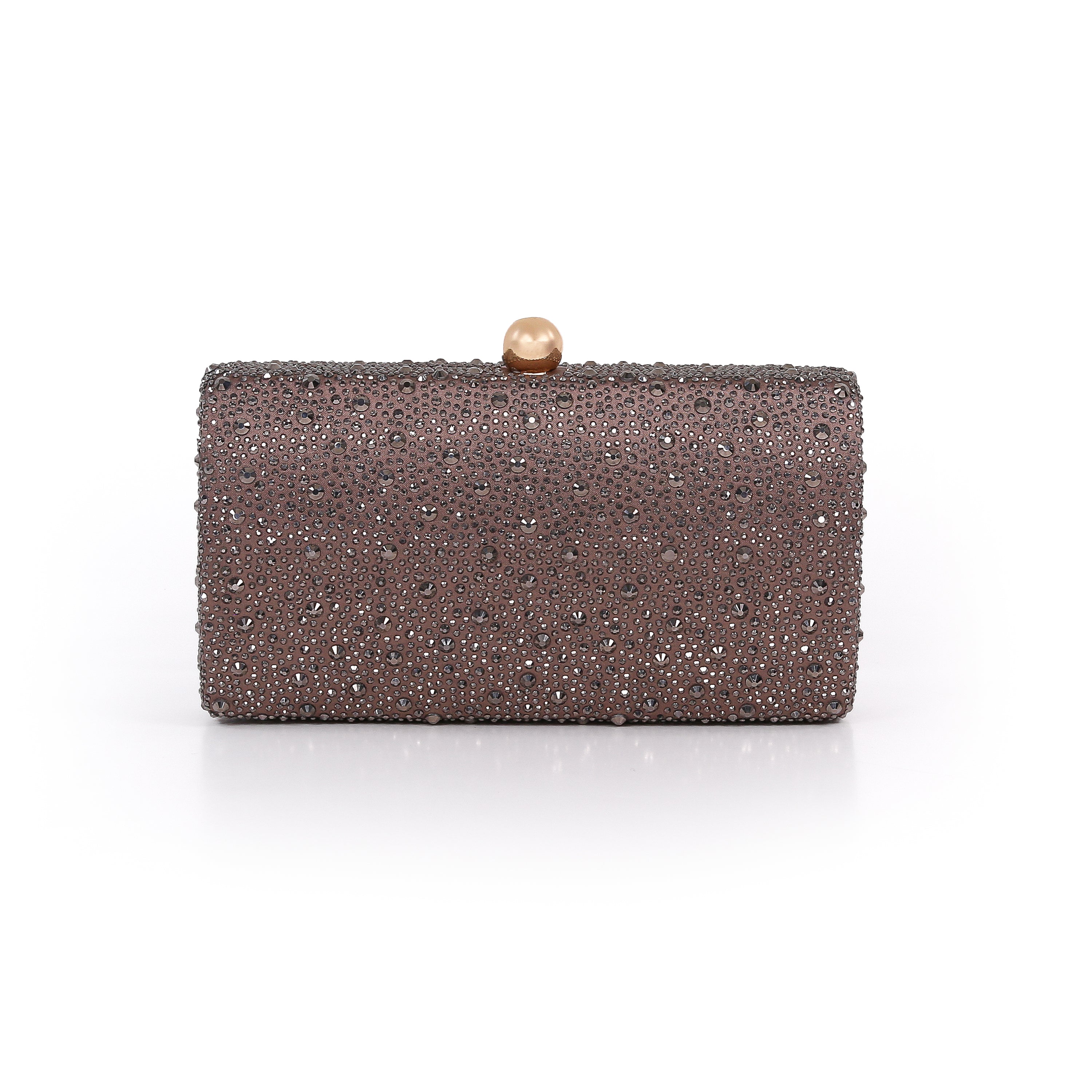 Bronze | Mix Crystal Minaudiere Back