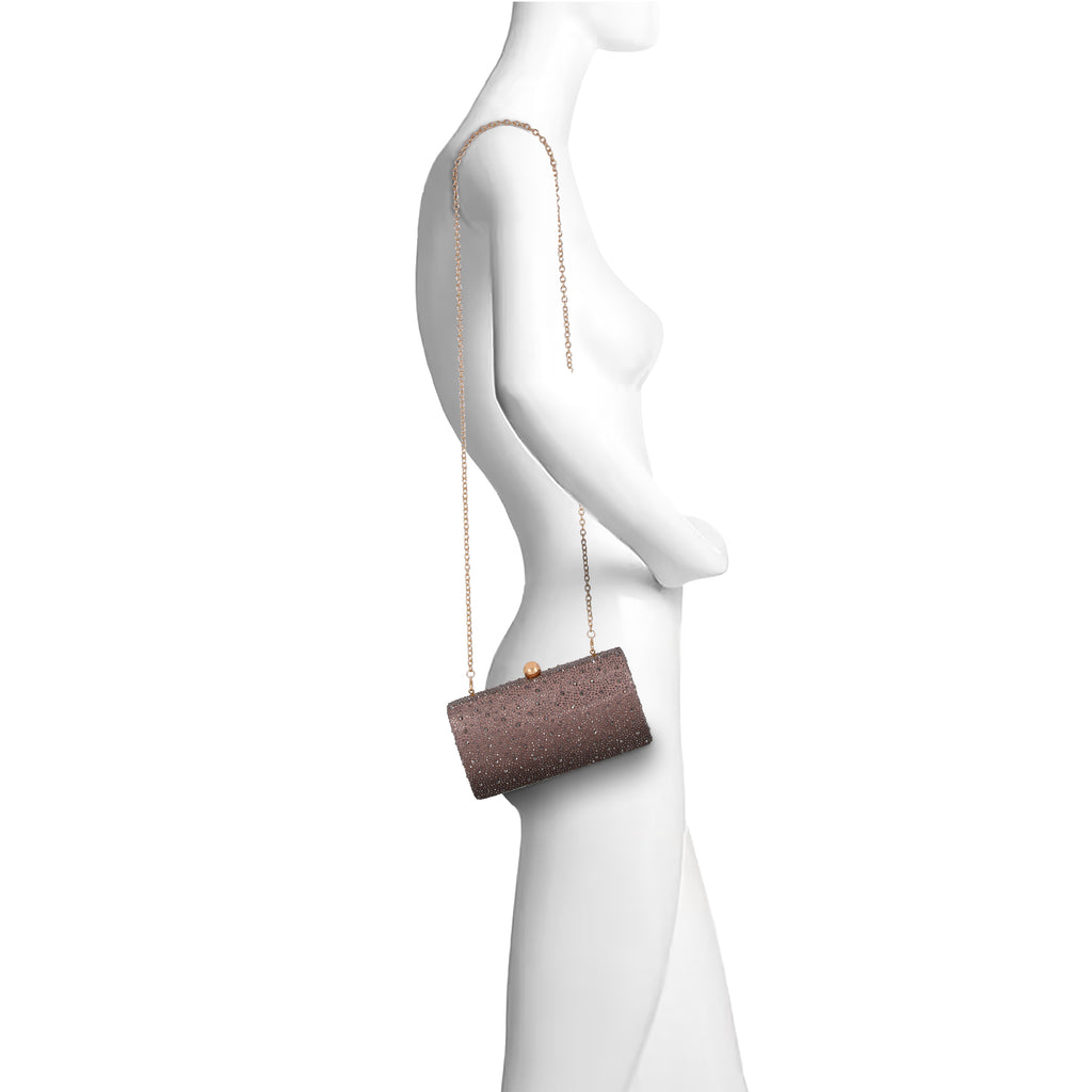 Bronze | Mix Crystal Minaudiere Form