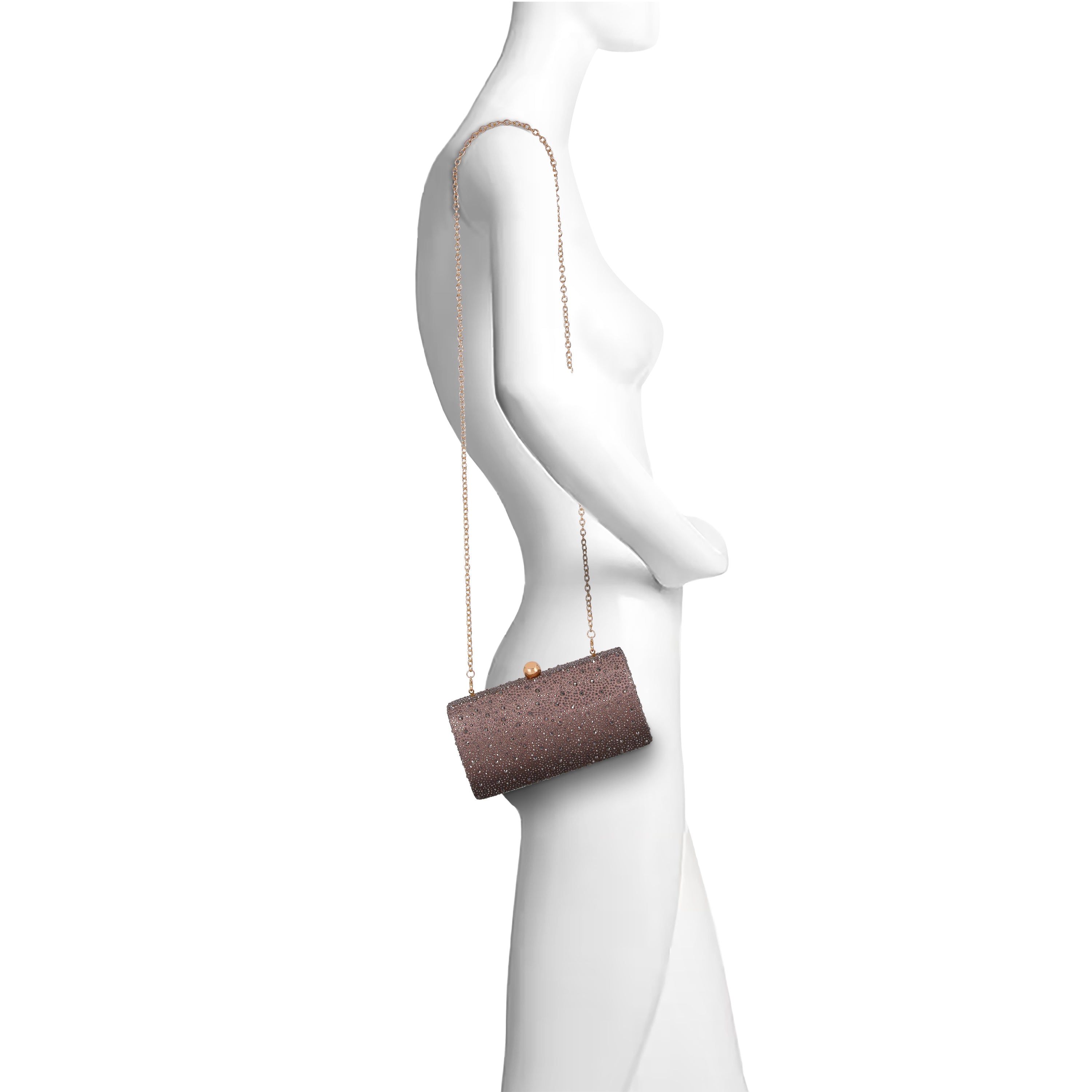 Bronze | Mix Crystal Minaudiere Form