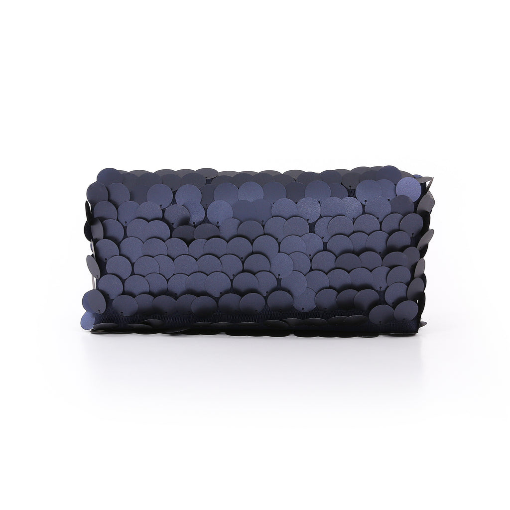 Navy | Payette Envelope Clutch Back