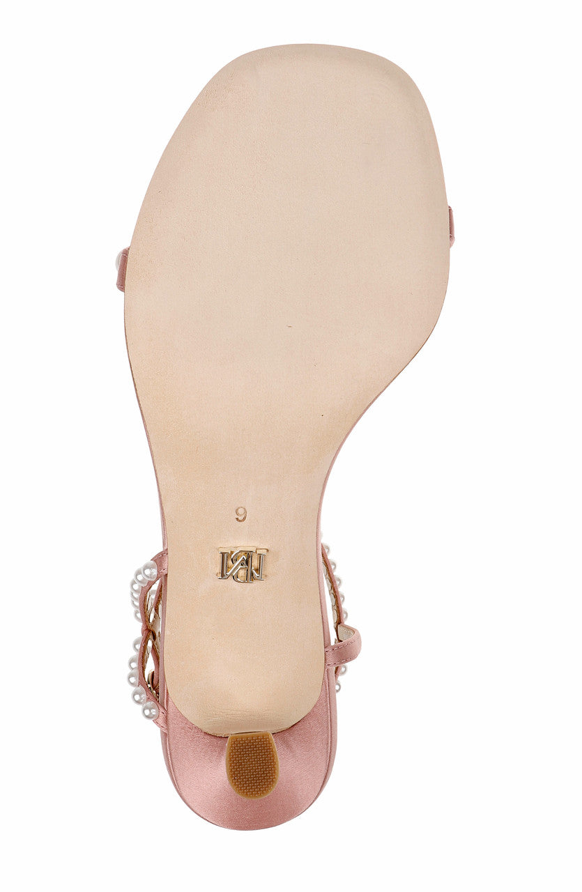 Blush | Jolie Mid Heeled Sandals Sole