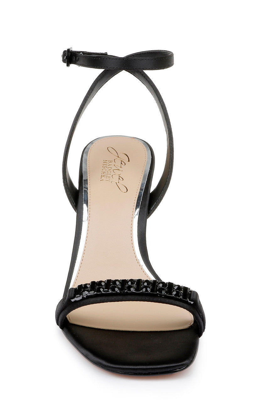 Black | Veronika Embellished Sandals