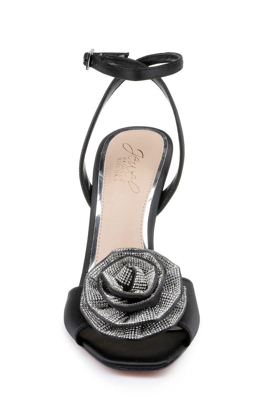 jewel badgley mischka anastasia mesh peep toe dress booties Jewel Badgley Mischka Vida Women's Sandals Silver : 8.5 M