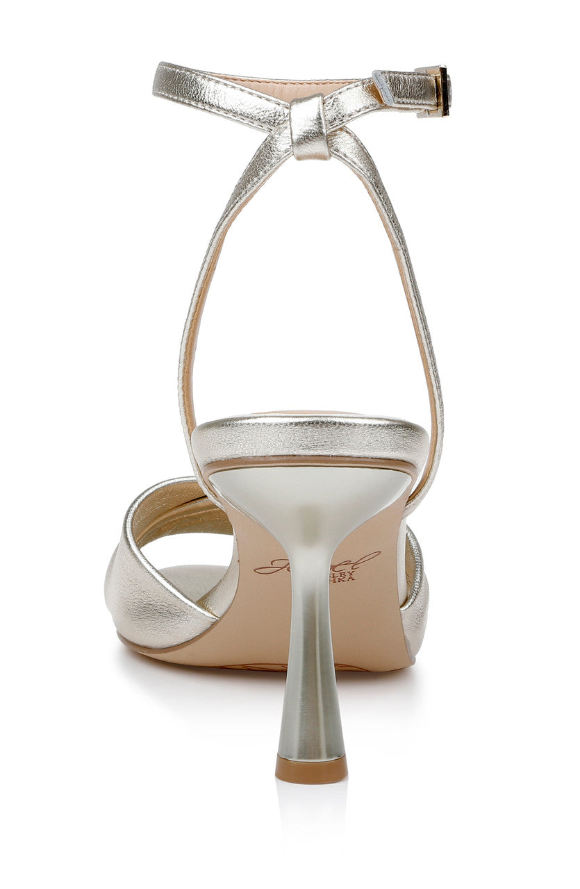 Kaia Sandal with Crisscross Vamp By Jewel Badgley Mischka