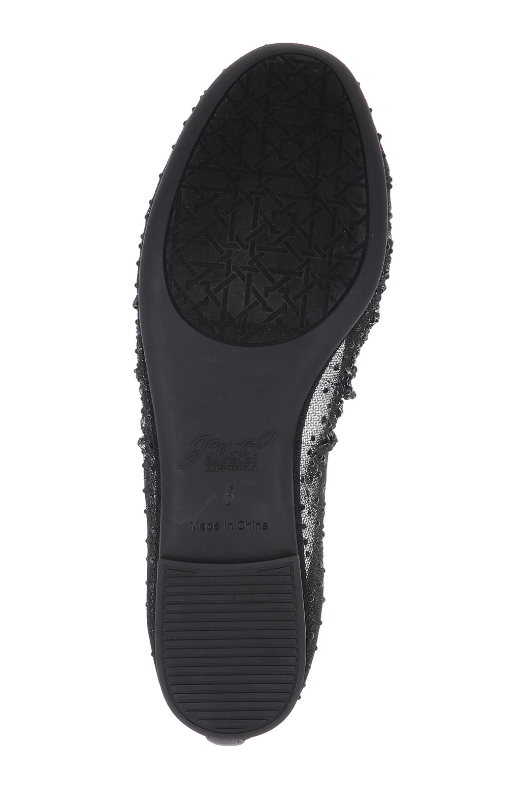 Black | Nuala Mesh Flats Sole