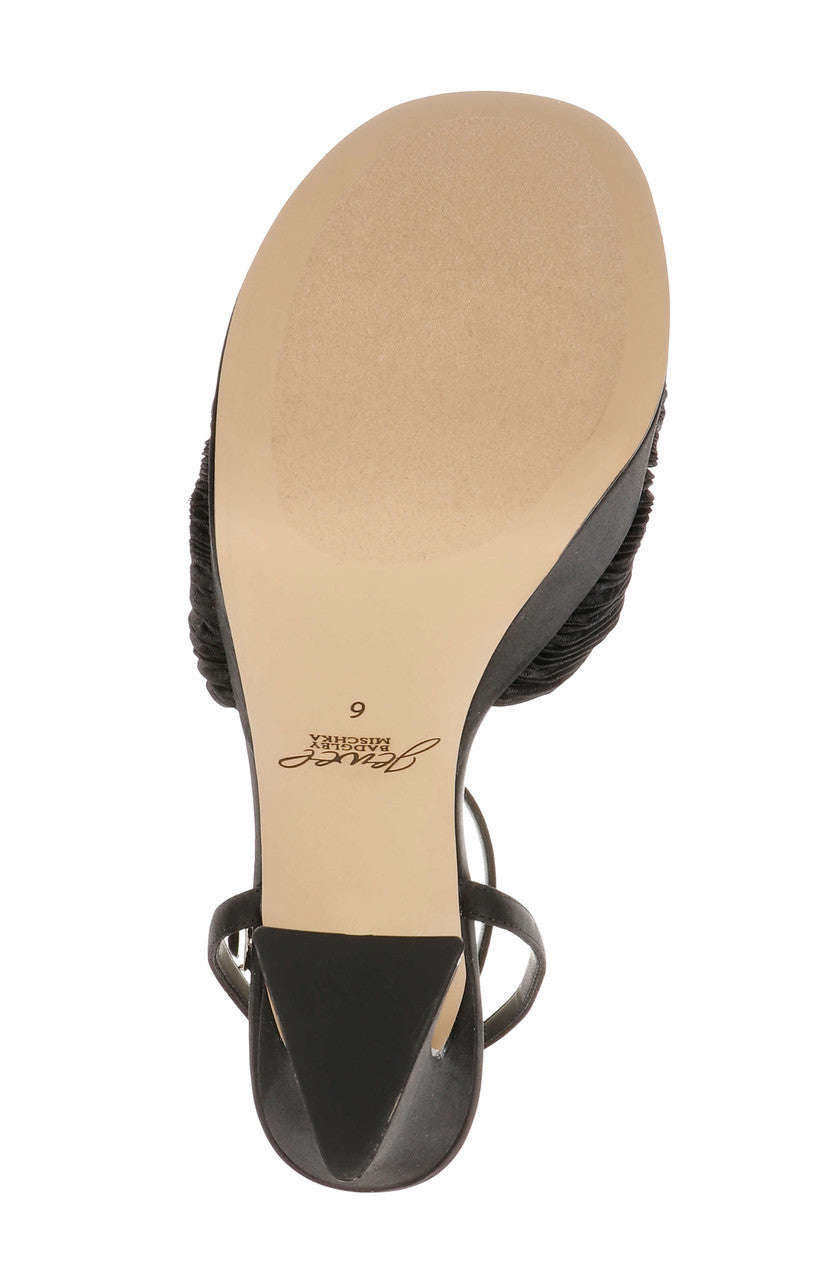 Black Fabric | Icelynn Ankle Strap Platform Sandal Sole