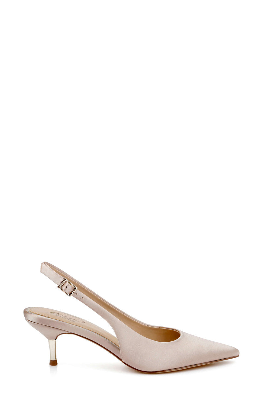 Dark Nude | Ilana Slingback Pump Side