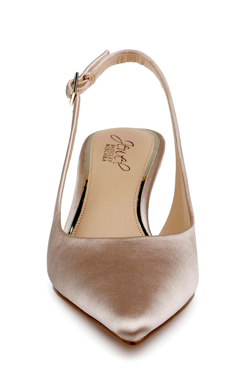 Dark Nude | Ilana Slingback Pump Front