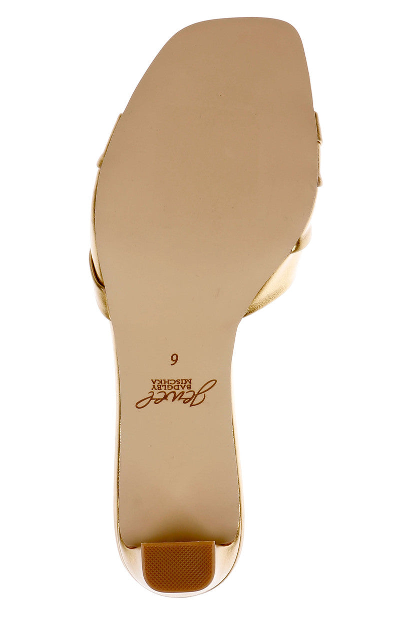 Gold Metallic | Paris Slide Sandal Sole