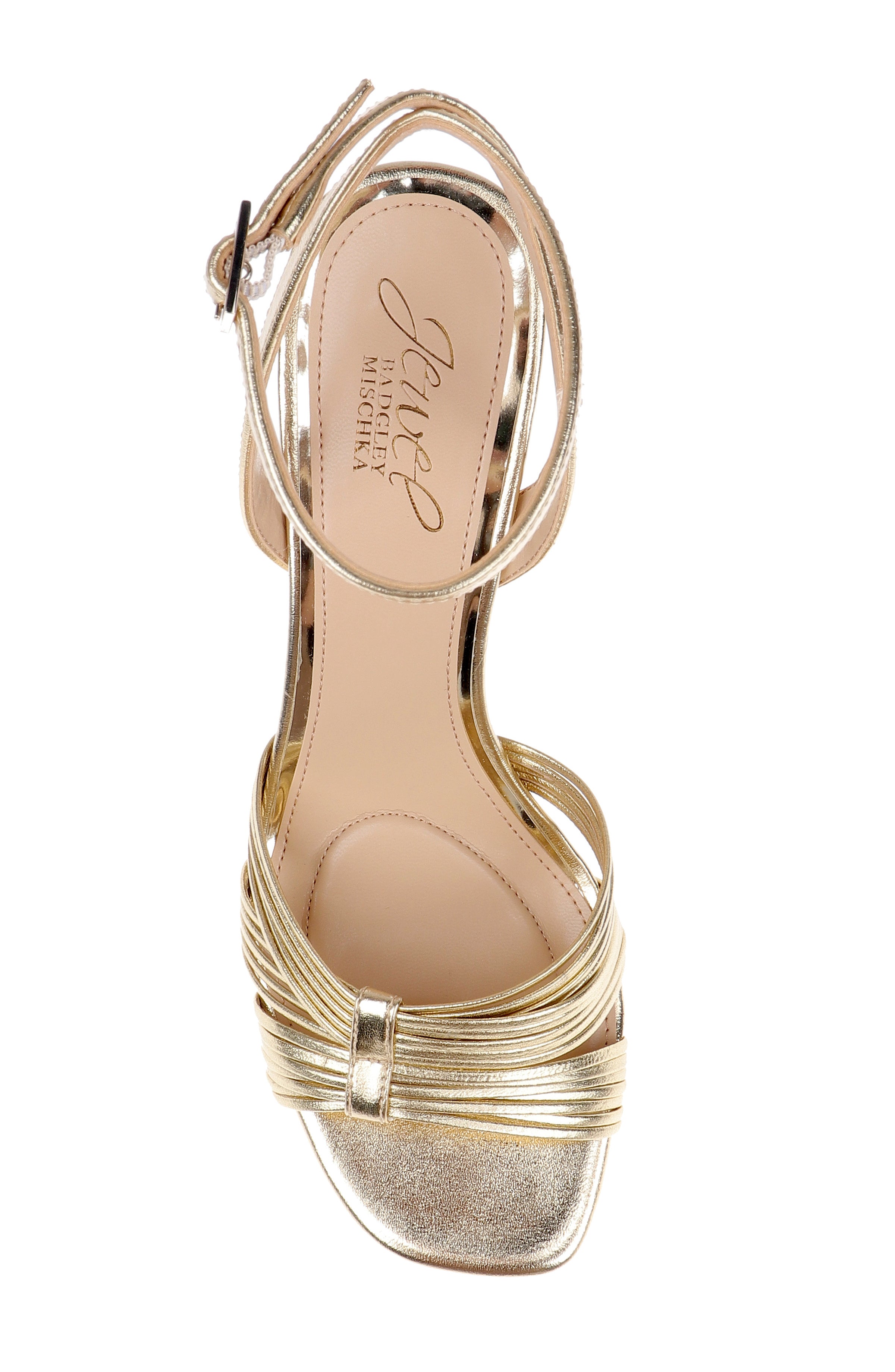 Zaylee Ankle Strap Sandal by Jewel Badgley Mischka