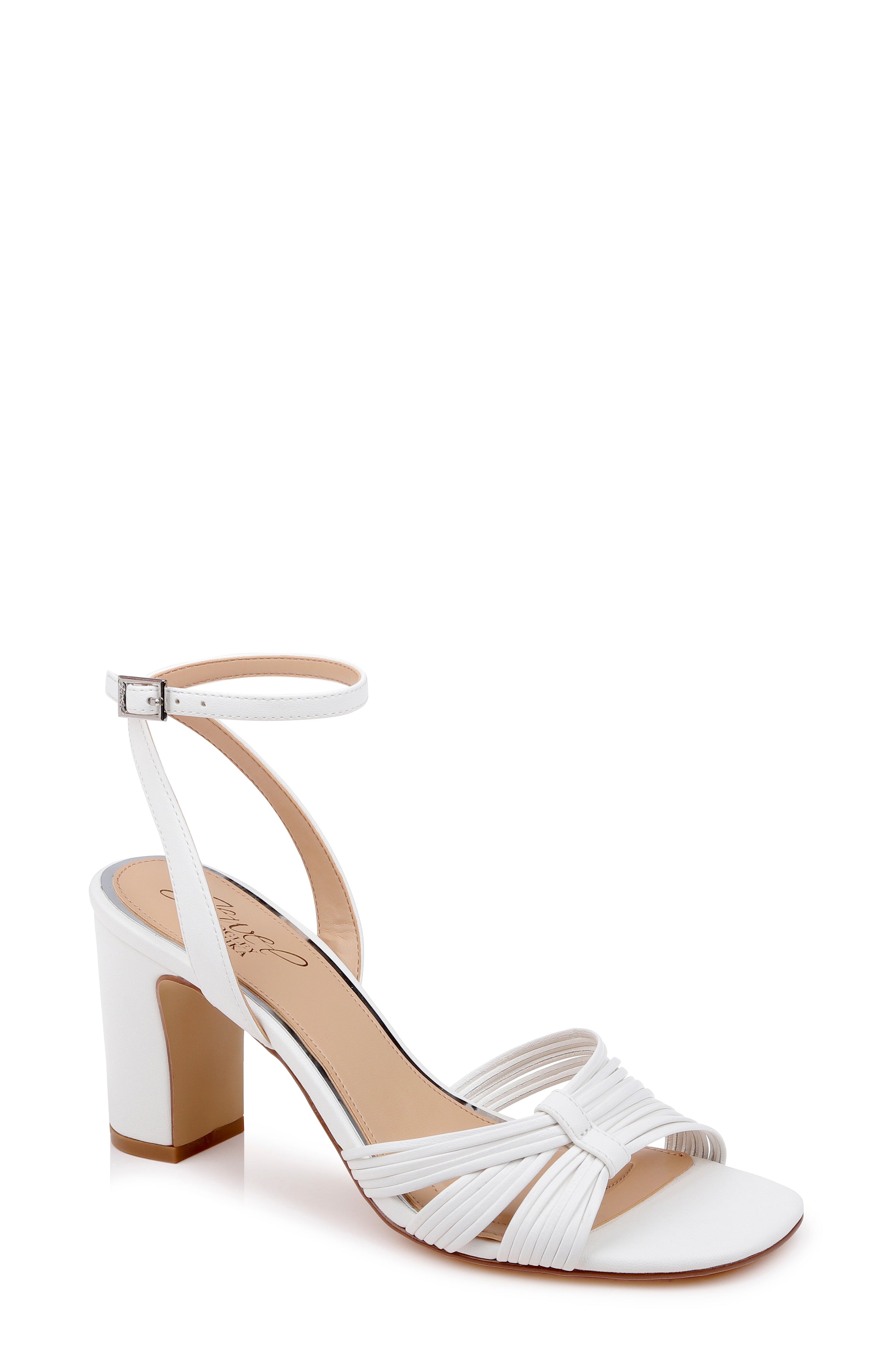 Jysandal アンプル Zaylee Ankle Strap Sandal by Jewel Badgley Mischka