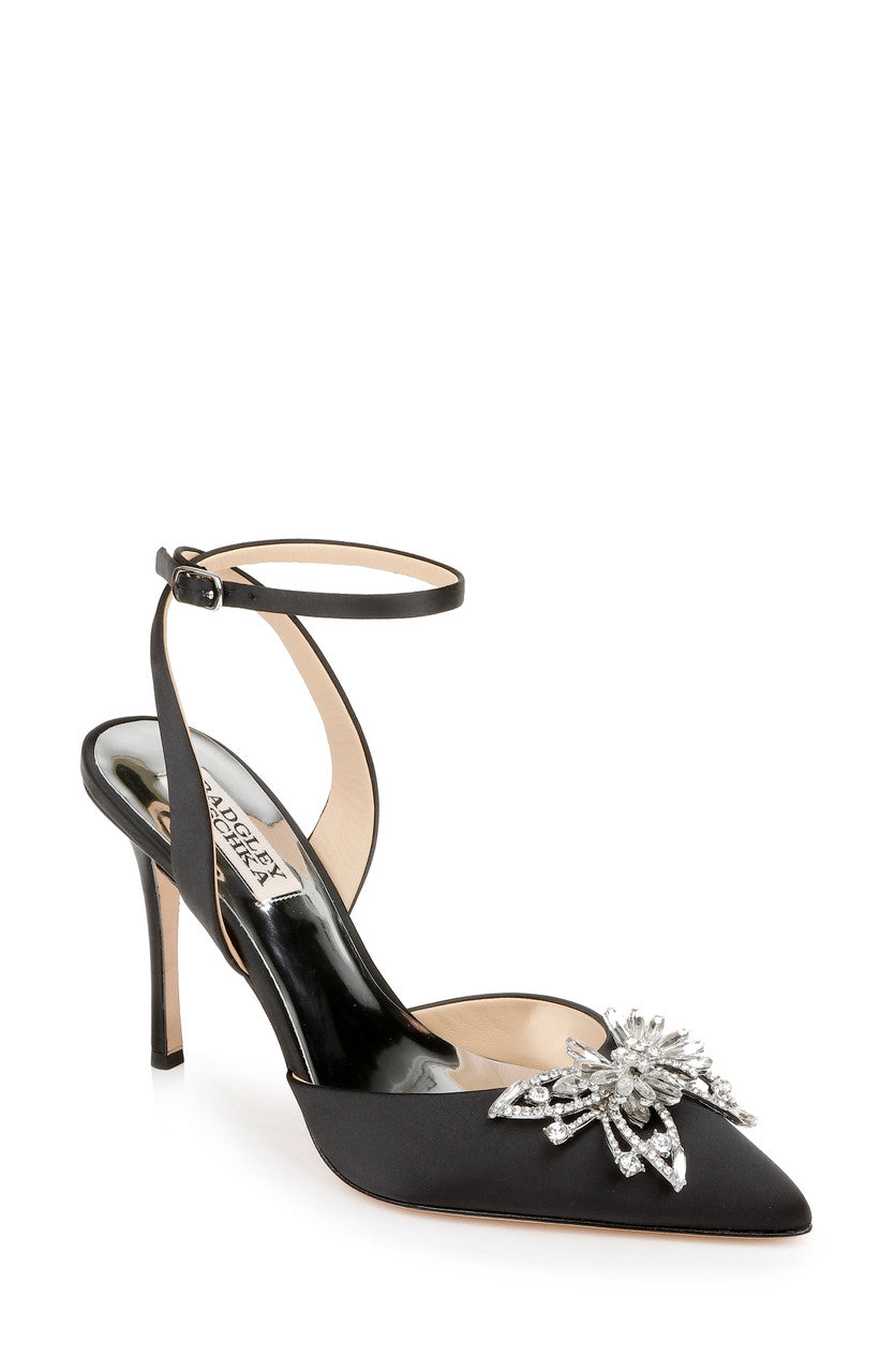 Black | Kalista Pointed Toe Stiletto
