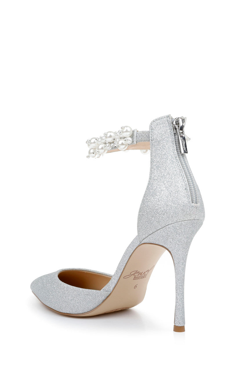 Silver | Layne Pointed Toe Stiletto