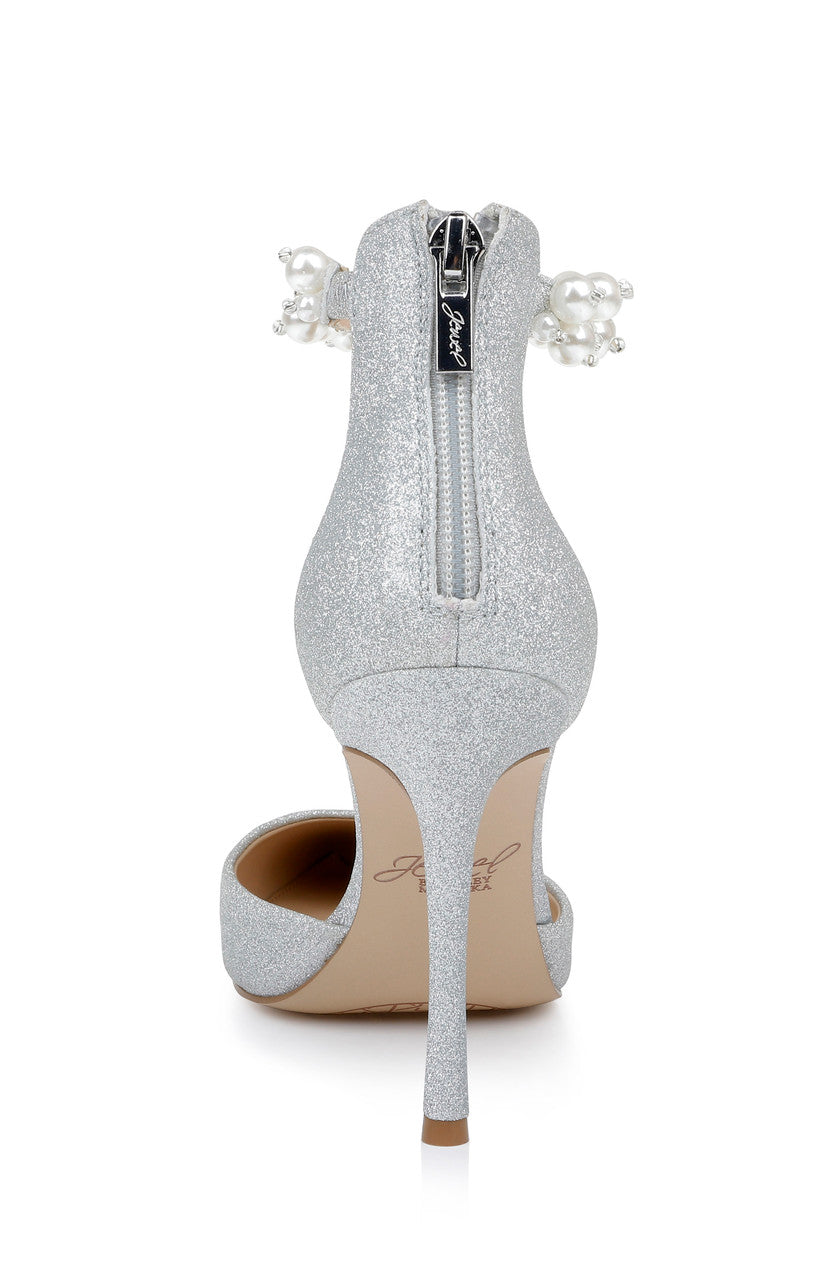 Silver | Layne Pointed Toe Stiletto