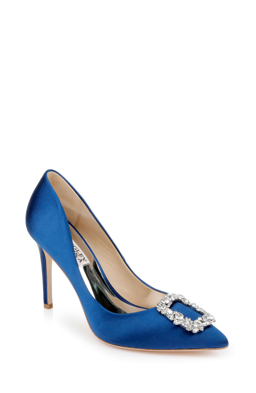 Blue | Cher Pointed Toe Evening Pump